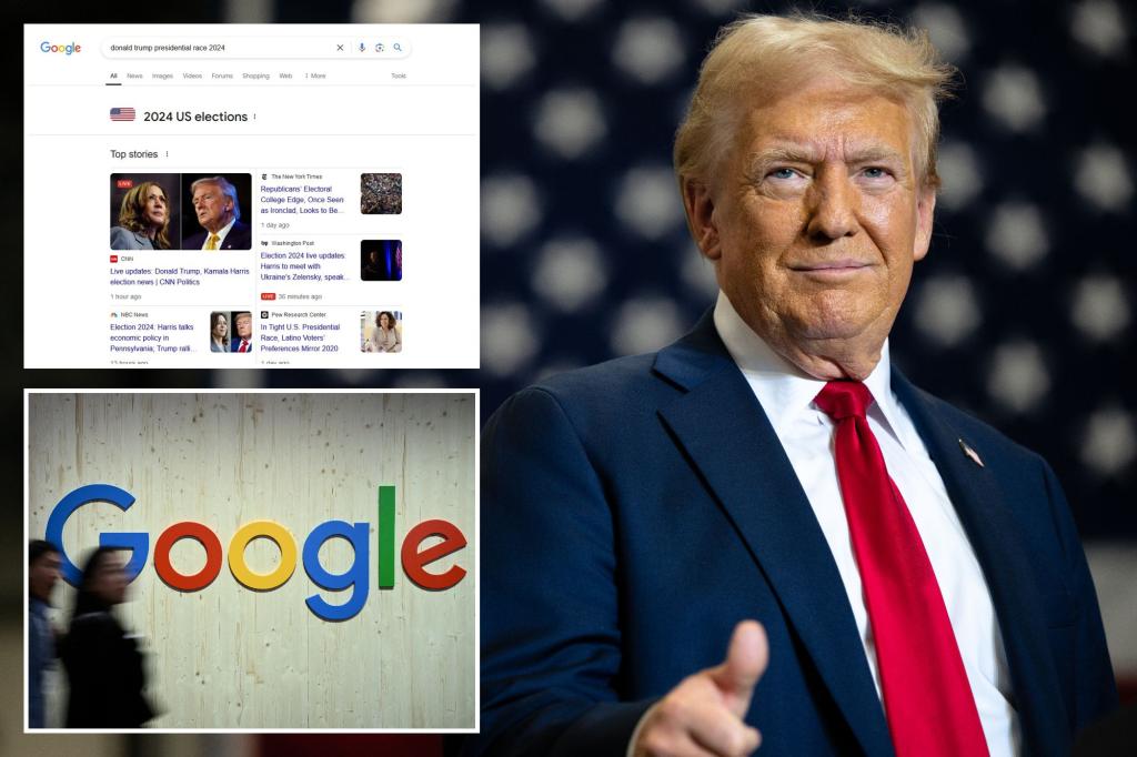 Trump threatens to prosecute Google if he wins election over 'bad stories' about it